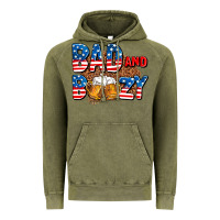 Vintage Olive bad and boozy usa Vintage Hoodie - AdoDesignShop