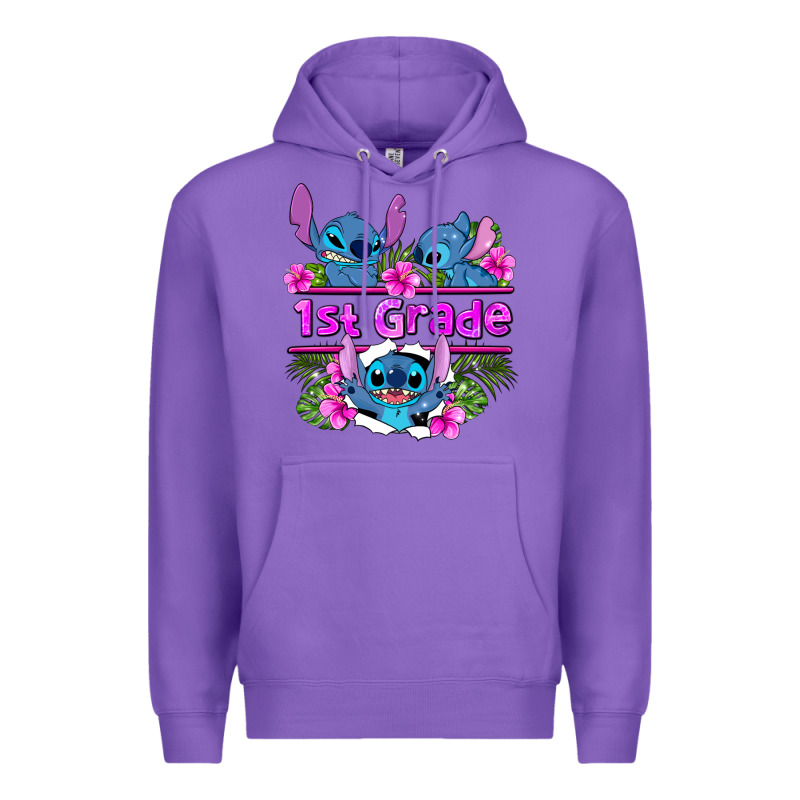 Preview Flower Stitch 1st Grade Premium Hoodie by AdoDesignShop | Teevron