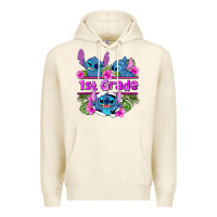 Tofu preview flower stitch 1st grade Premium Hoodie - AdoDesignShop