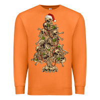 Carrot Skeleton Christmas Tree Premium Sweatshirt - RanaPortraitStore