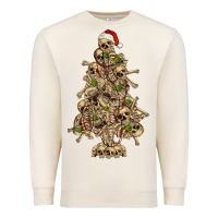 Sandshell Skeleton Christmas Tree Premium Sweatshirt - RanaPortraitStore