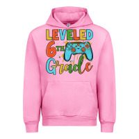 Fuchsia Pink leveled 6th grade Urban Hoodie - JahusDesignShop