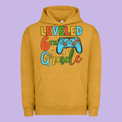 Leveled 6th Grade Urban Hoodie Designed By Jahusdesignshop