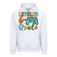 White leveled 6th grade Urban Hoodie - JahusDesignShop