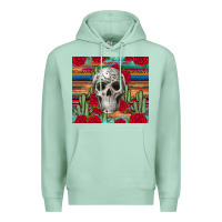 Seafoam skull cactus Premium Hoodie - JahusDesignShop
