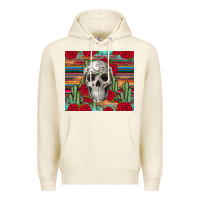 Tofu skull cactus Premium Hoodie - JahusDesignShop