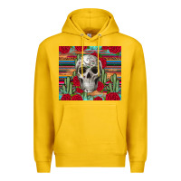 Lemon skull cactus Premium Hoodie - JahusDesignShop