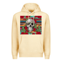Pina Colada skull cactus Premium Hoodie - JahusDesignShop
