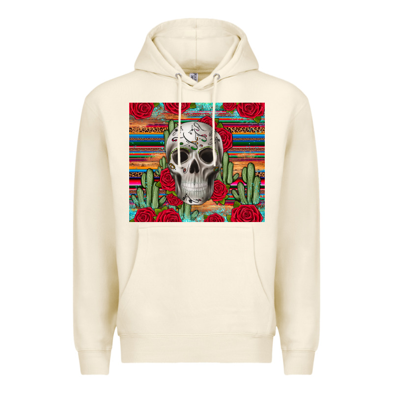 Skull Cactus Premium Hoodie by JahusDesignShop | Teevron