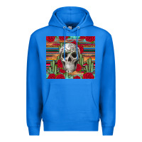True Royal skull cactus Premium Hoodie - JahusDesignShop
