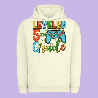 Leveled 5th Grade Urban Hoodie Designed By Jahusdesignshop