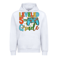 White leveled 5th grade Urban Hoodie - JahusDesignShop