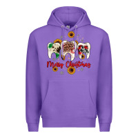Purple dental merry Christmas Premium Hoodie - JahusDesignShop