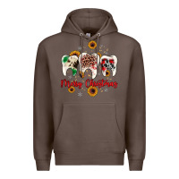 Coffee dental merry Christmas Premium Hoodie - JahusDesignShop