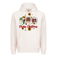 Pale Pink dental merry Christmas Premium Hoodie - JahusDesignShop