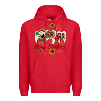 Red dental merry Christmas Premium Hoodie - JahusDesignShop