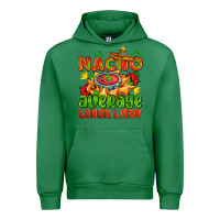 Emerald nacho average lunch lady  with nacho Urban Hoodie - AdoDesignShop