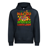 Navy nacho average lunch lady  with nacho Urban Hoodie - AdoDesignShop