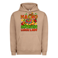 Pigment Burro nacho average lunch lady  with nacho Urban Hoodie - AdoDesignShop