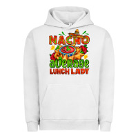 Pigment Lunar Rock nacho average lunch lady  with nacho Urban Hoodie - AdoDesignShop