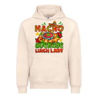 Sandshell nacho average lunch lady  with nacho Urban Hoodie - AdoDesignShop