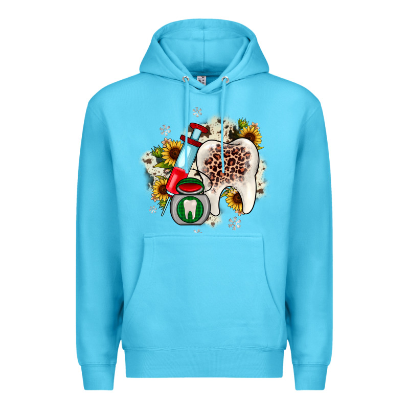 Christmas Dental Sunflower Premium Hoodie by JahusDesignShop | Teevron