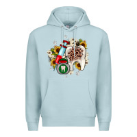 Blue Mist Christmas dental sunflower Premium Hoodie - JahusDesignShop