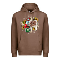 Chestnut Christmas dental sunflower Premium Hoodie - JahusDesignShop
