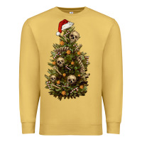Skeleton Merry Christmas Tree Premium Sweatshirt | Teevron