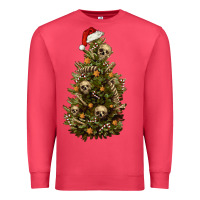Cardinal Skeleton merry christmas tree Premium Sweatshirt - RanaPortraitStore