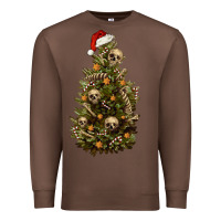 Chestnut Skeleton merry christmas tree Premium Sweatshirt - RanaPortraitStore