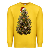 Lemon Skeleton merry christmas tree Premium Sweatshirt - RanaPortraitStore