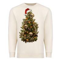 Sandshell Skeleton merry christmas tree Premium Sweatshirt - RanaPortraitStore