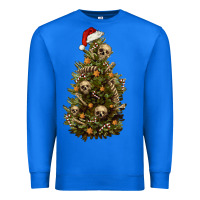 True Royal Skeleton merry christmas tree Premium Sweatshirt - RanaPortraitStore
