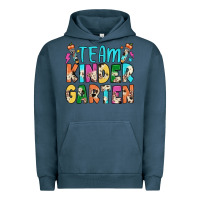 Pigment Midnight Navy team kindergarten Urban Hoodie - JahusDesignShop