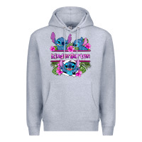 Heather Grey preview flower stitch kindergarten Premium Hoodie - AdoDesignShop
