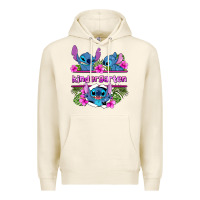 Tofu preview flower stitch kindergarten Premium Hoodie - AdoDesignShop