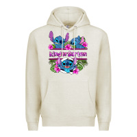 Oatmeal Heather preview flower stitch kindergarten Premium Hoodie - AdoDesignShop