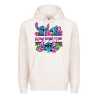 Pale Pink preview flower stitch kindergarten Premium Hoodie - AdoDesignShop