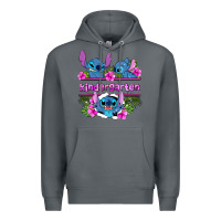 Rock preview flower stitch kindergarten Premium Hoodie - AdoDesignShop