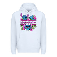 White preview flower stitch kindergarten Premium Hoodie - AdoDesignShop