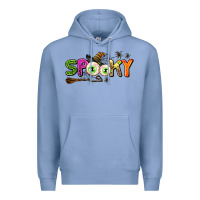 Colony Blue spooky Premium Hoodie - AdoDesignShop