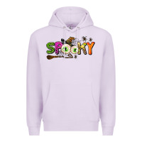 Lilac spooky Premium Hoodie - AdoDesignShop