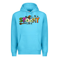 Ocean Blue spooky Premium Hoodie - AdoDesignShop