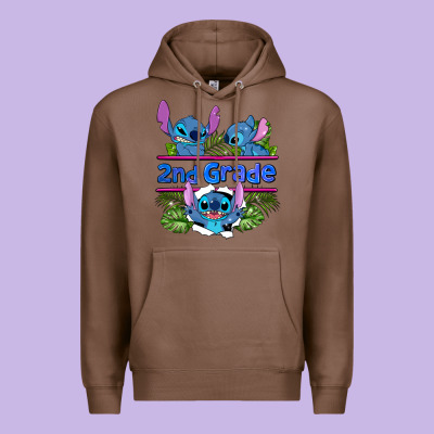 Preview Flower Stitch 2nd Grade Premium Hoodie Designed By Adodesignshop