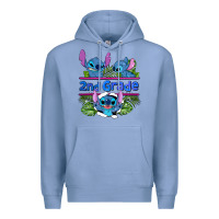 Colony Blue preview flower stitch 2nd grade Premium Hoodie - AdoDesignShop