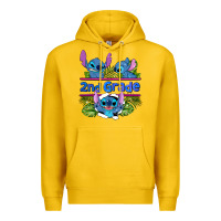 Lemon preview flower stitch 2nd grade Premium Hoodie - AdoDesignShop