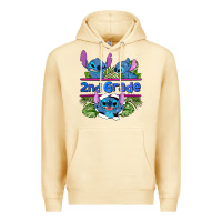 Pina Colada preview flower stitch 2nd grade Premium Hoodie - AdoDesignShop