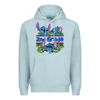 Blue Mist preview flower stitch 2nd grade Premium Hoodie - AdoDesignShop