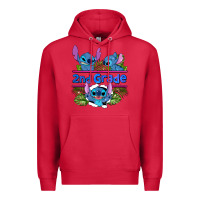 Cardinal preview flower stitch 2nd grade Premium Hoodie - AdoDesignShop